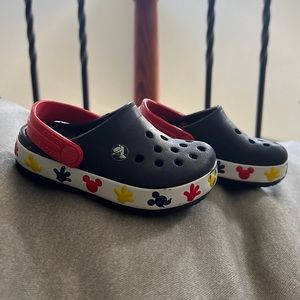 Disney light up crocs